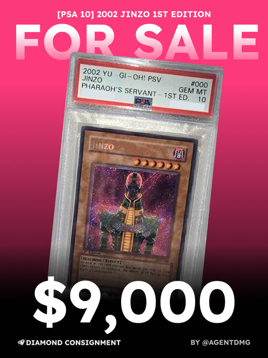 [PSA 10] 2002 Jinzo 1st Edition - $9,000