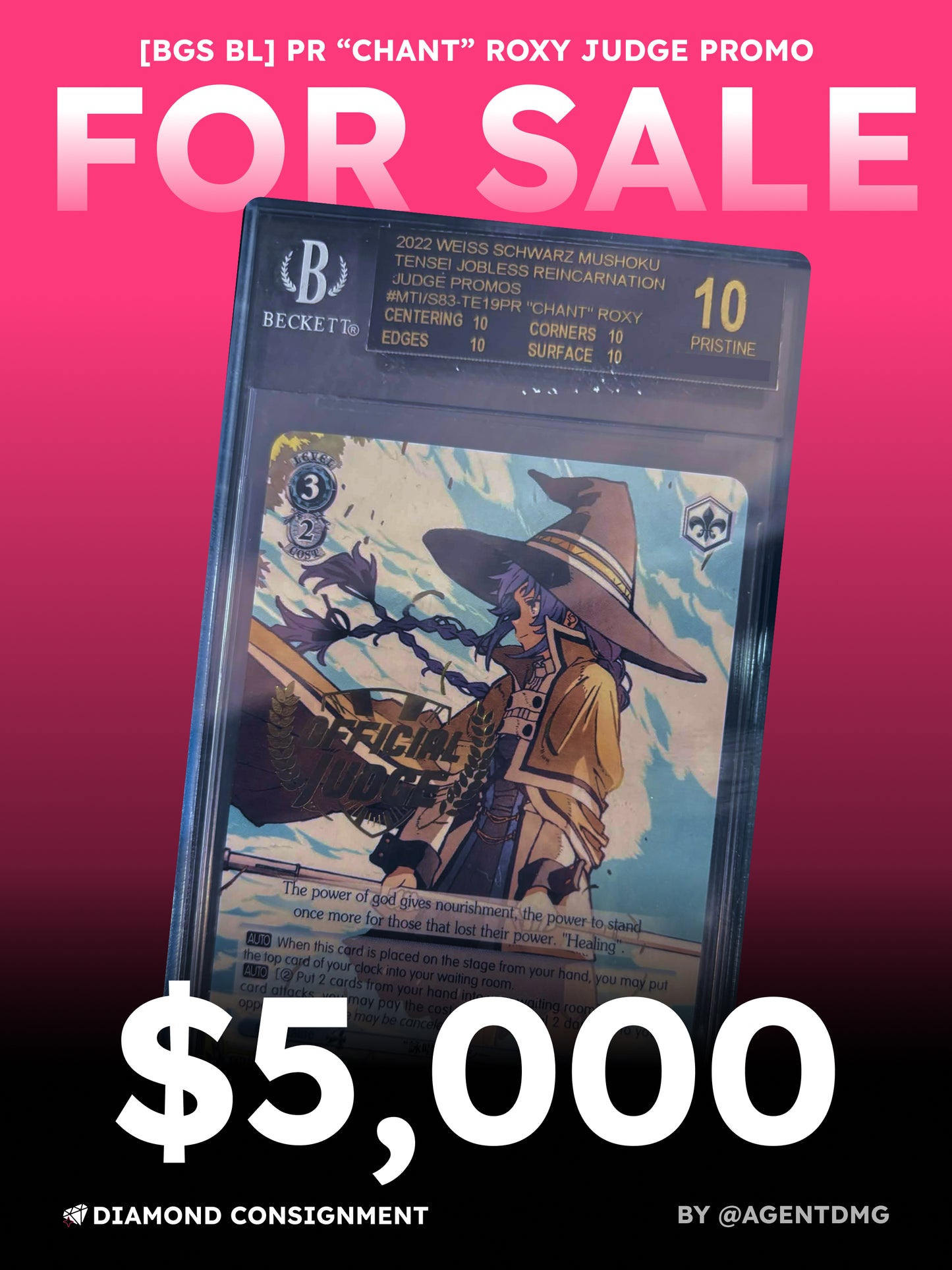 [BGS BL] PR “Chant” Roxy Judge Promo - $5,000