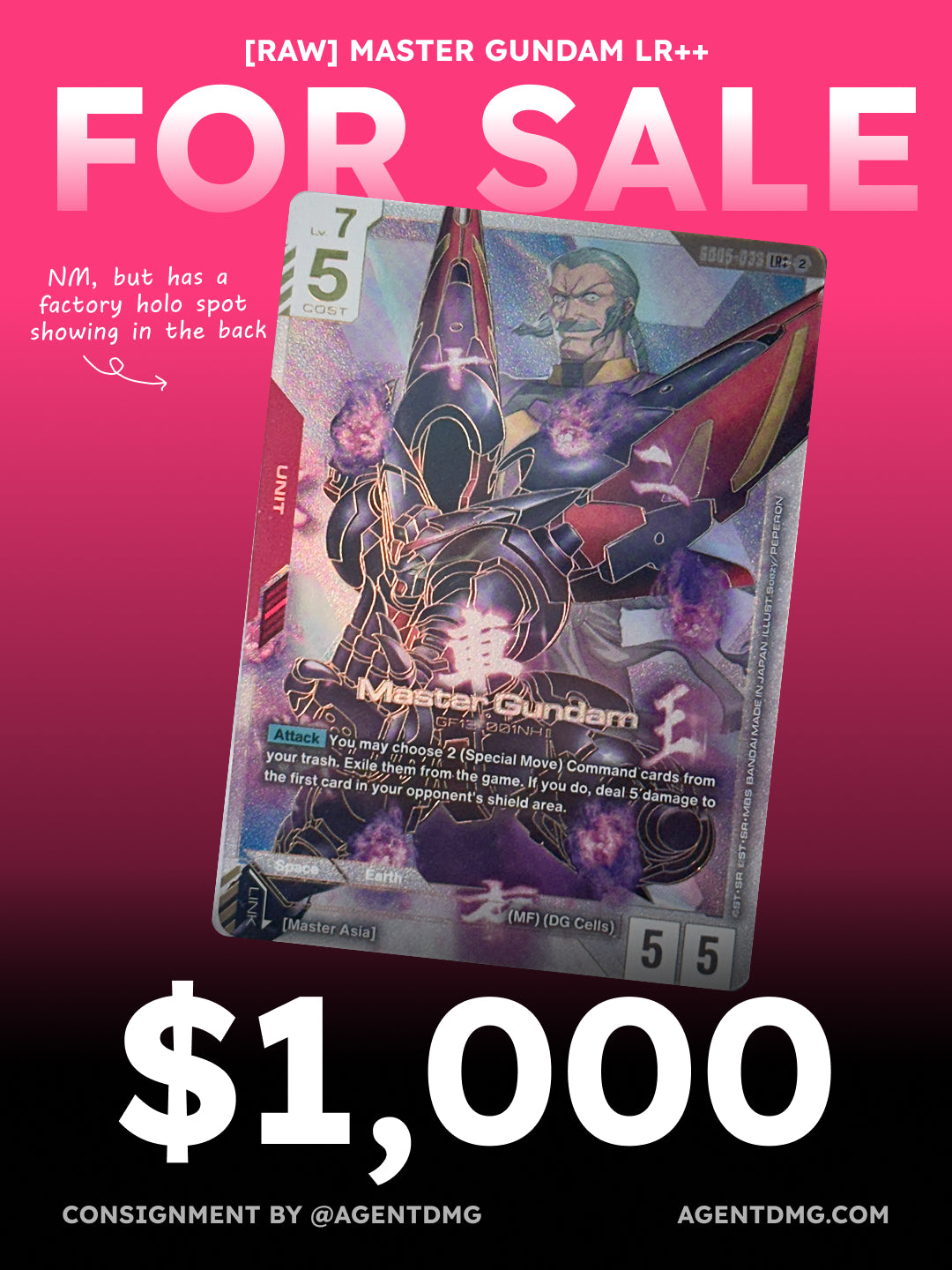 [RAW] Master Gundam LR++ - $1,000