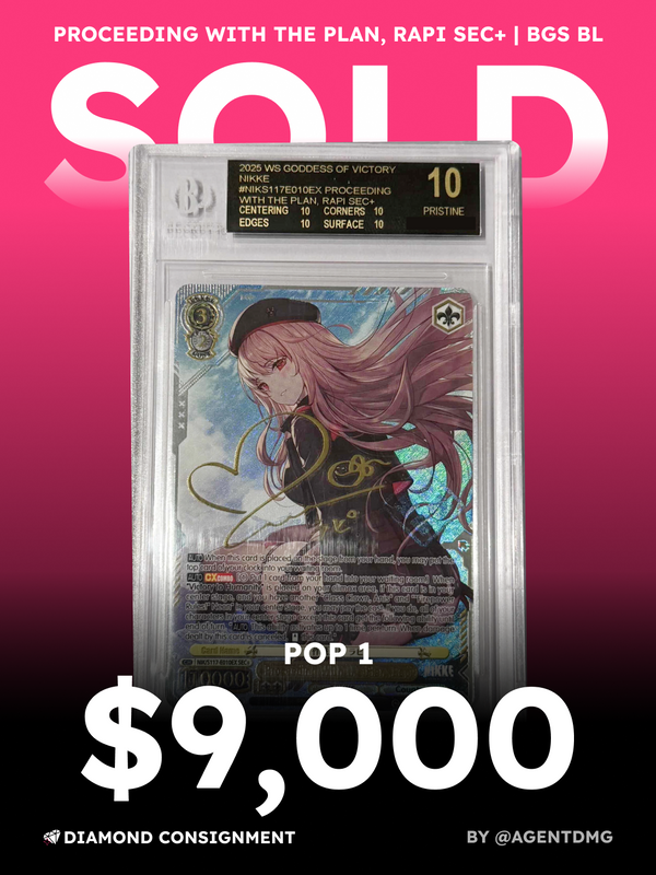 Sold: Proceeding with the Plan, Rapi SEC+, BGS Black Label, $9,000
