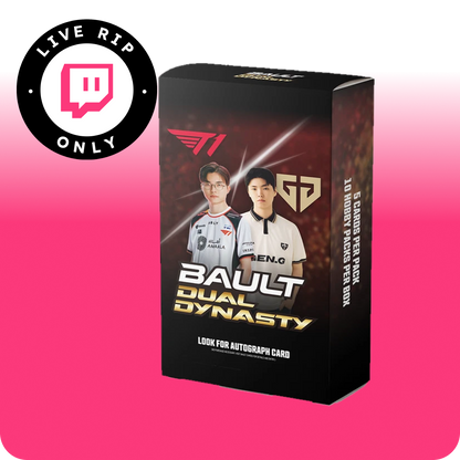 Bault Dual Dynasty T1 vs Gen.G collectible card box