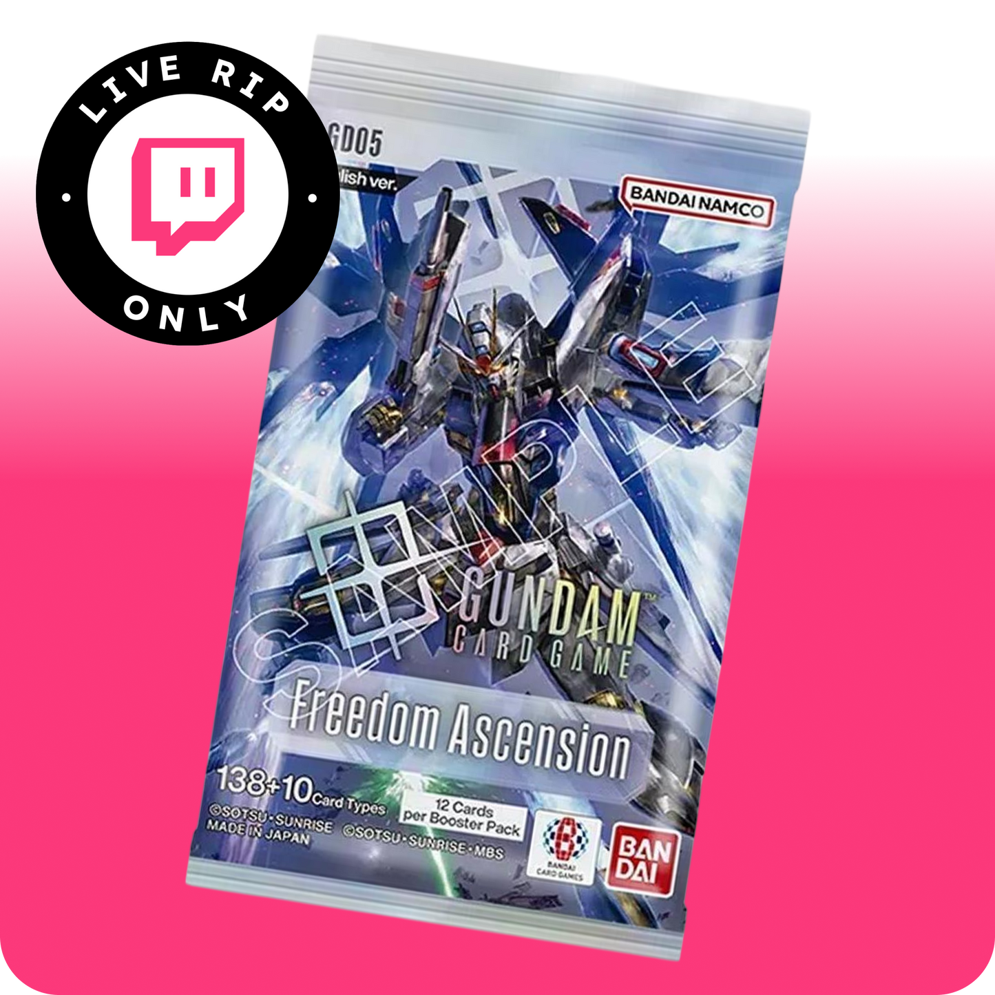 [6 limit] Gundam GD05 Booster Pack | EN
