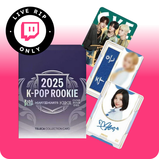 [1 LIMIT PER PERSON] TELECA | 2025 K-Pop Rookie Booster Box | EN